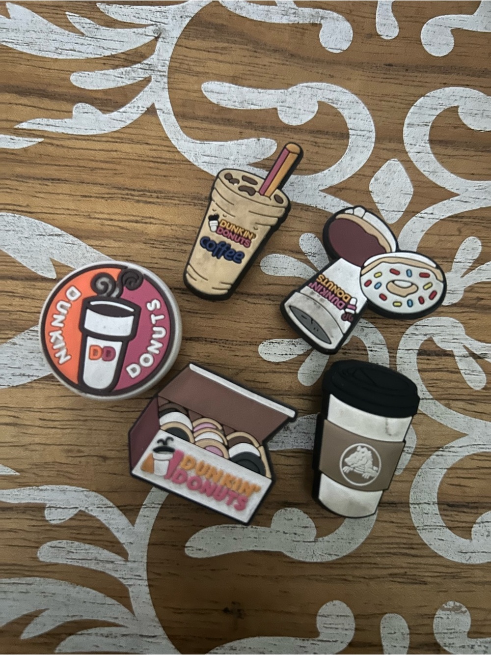 Coffee & Donut Decorative jibbotz - Assorted Colors